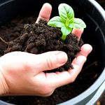 **Image Prompt 1: Marketing the Magic of Worms & Tangible Results**
    A close-up shot of a gardener's hands gently holding a vibrant, lush plant (e.g., a tomato seedling or a bouquet of herbs) thriving in rich, dark vermicompost. The soil itself is noticeably healthy and teeming with subtle life. In the soft-focus background, clean, active red wiggler worms are visible in a modern, well-maintained composting bin. The scene emphasizes the transformation from organic waste to a valuable, life-giving product, evoking a sense of natural abundance, sustainability, and the undeniable positive results of "worm castings." Use warm, natural lighting and an inviting, eco-friendly aesthetic.