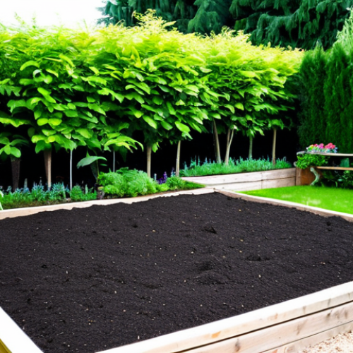 Home 18 **
A lush garden with thriving trees and plants, showcasing the benefits of vermicompost. The soil is dark and rich, and the plants are vibrant and healthy. Visual cues indicate strong root systems. Safe for work, appropriate content, fully clothed, professional, perfect anatomy, natural proportions, high quality.
**
